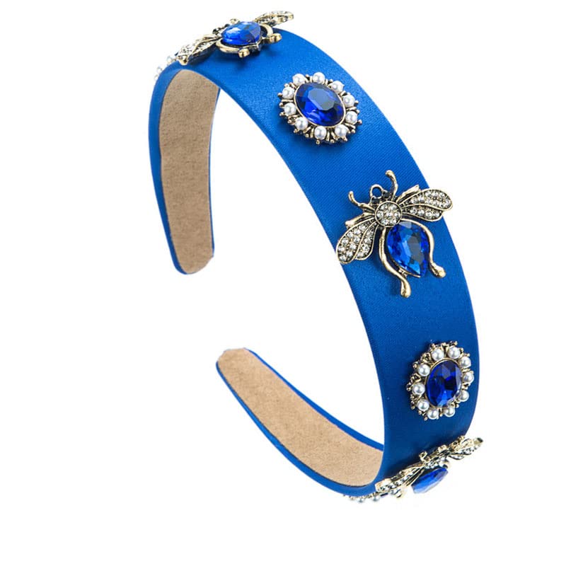yufana Fascia Per Capelli Con Strass, Fascia Per Capelli Con Strass Per