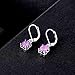 10 Pairs Dangle Earrings for women Fashion Pack- Leverback Earring for Woman with Silver Hoop