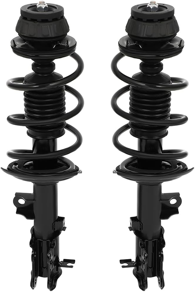 Struts Shock Suspension kit for Hyundai Accent 2012 2013 2014 2015 2016 2017 for Hyundai Accent Front and Rear Shock Absorber kit, Front Strut & Rear Shock Absorber- Sway Bar Links, 6 PCS