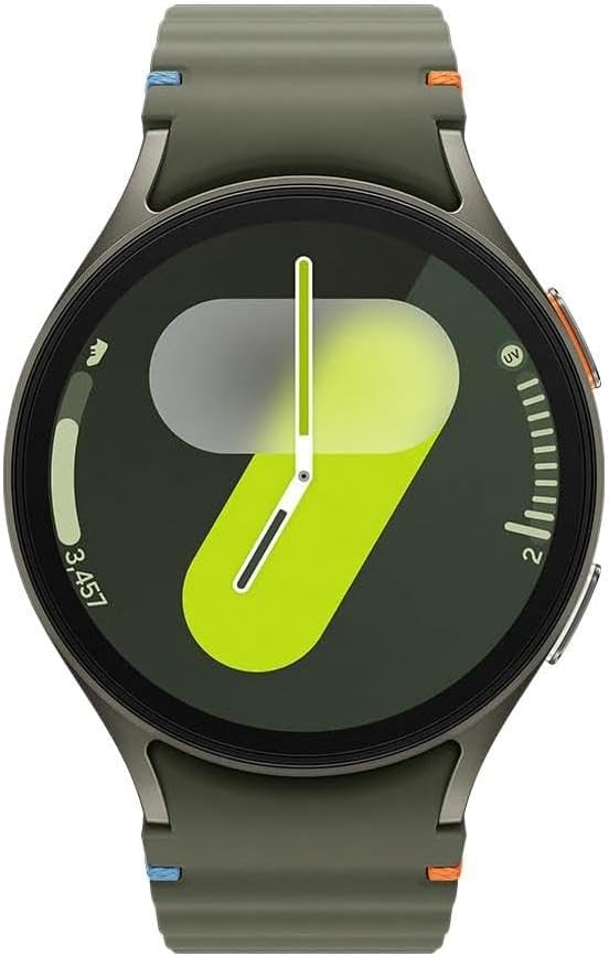 Samsung Galaxy Watch7 Smartwatch 44mm Bluetooth, Galaxy AI, Tela em Cristal de Safira, GPS de Dupla Frequência, Monitoramento avançado de saúde, sono e de coração, Processador de 3nm - Verde Samsung Galaxy Watch7 Smartwatch 44mm Bluetooth, Galaxy AI, Tela em Cristal de Safira, GPS de Dupla Frequência, Monitoramento avançado de saúde, sono e de coração, Processador de 3nm - Verde