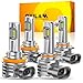 OXILAM H11/H9/H8 and 9005/HB3 Light Bulbs Combo, 58,000LM Wider Driving Vision, 1:1 Design 9005 H11 LED lights, True Plug & Play, Pack of 4