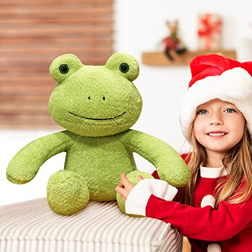 Uposao Frog Plush Toys Stuffed Animals Pillow For Child Doll Toys Cute Stuffed Animal Tree Frog Hug Pillow Sofa Bed Home Decoration Gift for Kids Girls Boys 25cm - Image 4