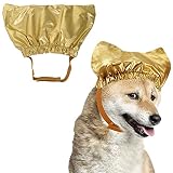 Pet Shower Cap - Waterproof Reusable Bath Ear Covers with Adjustable Strap Prevent Water in Ears Ela