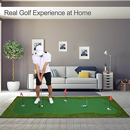 Chriiena Golf Putting Green,Large Practice Putting Mat for Indoor Outdoor by Chriiena - Image 2