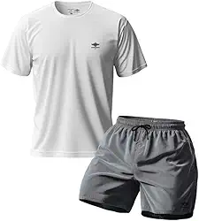 Conjunto Masculino Camiseta Dry Fit E Short Academia Treino