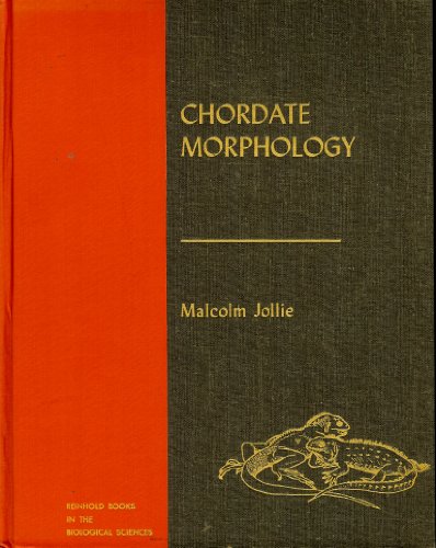 Chordate Morphology 0278920330 Book Cover