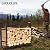 LAIDUOLEOE Firewood Rack Outdoor Indoor, 4ft Heavy Duty Firewood Holder with 12 Support Legs Wood Storage Organizer Fire Log Lumber Stand Stacker for Fireplace, Patio and Deck
