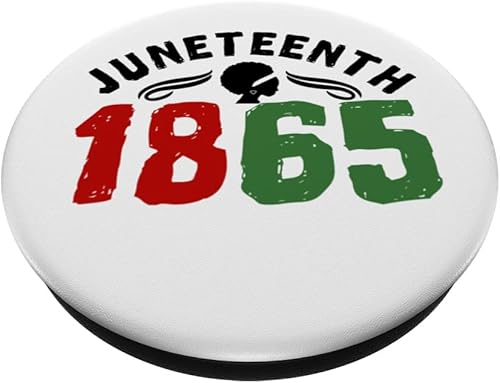 Miniatura 2 de Juneteenth 1865  Black History African American Pride Women PopSockets Swappable PopGrip