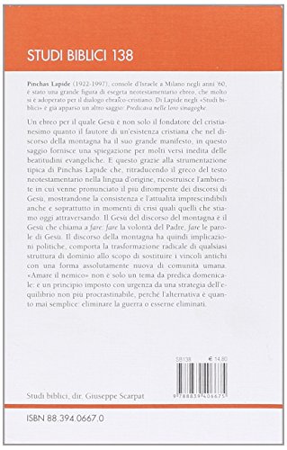 Il Discorso Della Montagna. Utopia O Programma? - 2