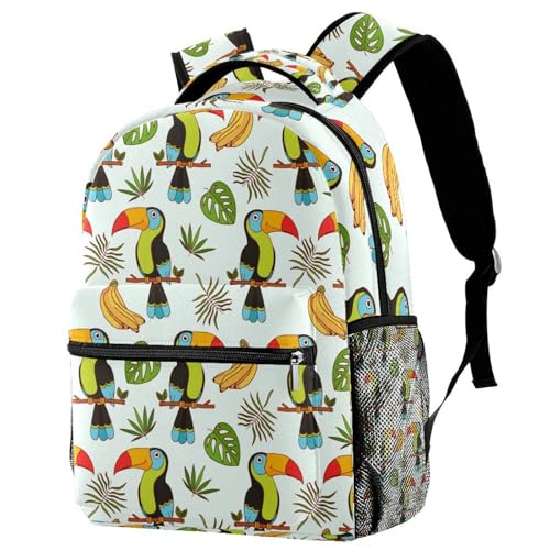 Sac à dos ordinateur portable rouge pour étudiant grand format 40cm motif cœur