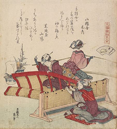 Toile Hokusai Coquillage de Sudare : Sublimez la Décoration de Votre Salon Moderne