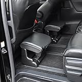 汎用 オットマン フットレスト 1個 車用 ブラック PVC レザー 角度調節可能 足置き 折り畳み 車載 ハイエース キャラバン アルファード VOXY ノア デリカ ヴェル 自動車 黒 カー用品 小物