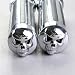 Produktbild THG 2x Motorrad Custom Chrome Billet Aluminium Schdel Handgriffe Universal- Fit Motorrad 1" Lenker