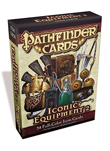 Pathfinder Cards: Iconic Equipment 2 Item Cards Deck