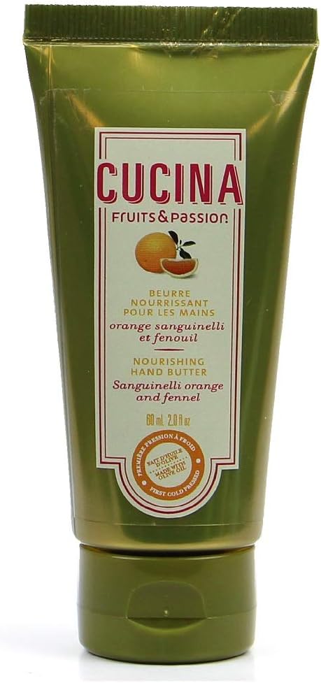 Fruits & Passion Cucina Sanguinelli Orange and Fennel Nourishing Hand Butter 2 Ounces