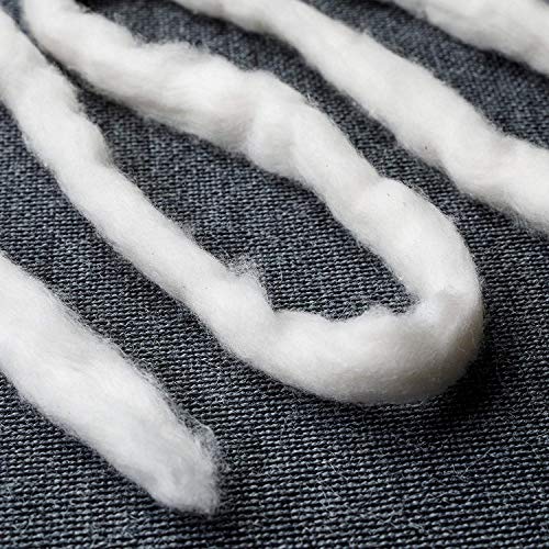 Japanese Organic Cotton Sliver 13 Feets 100% Organic Unbleached [Made In Japan] (8 Packs) #TOP6