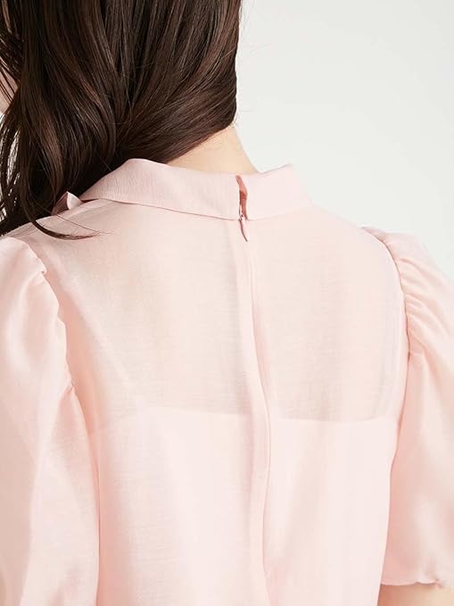 Amazon | [セルフォード] フリルギャザーブラウスfor滝川クリステル