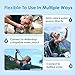 Waterdrop Gravity Water Filter Straw, Camping Water Filtration System, Water Purifier Survival for Travel, Backpacking and Emergency Preparedness, 1.5 gal Bag, 0.1 Micron, Light Blue