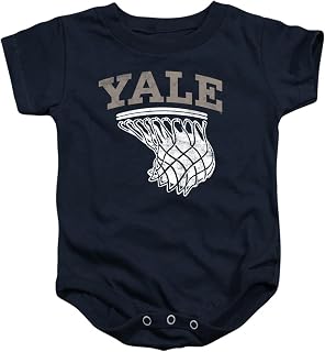 Yale University Official Basketball Hoop Unisex Infant Snap Suit for Baby