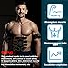 Treela 300 Pcs/ 150 Pack Gel Pads Muscle Stimulator Pads ABS Stimulator Gel Pads Replacement Training Accessory for AB Workout EMS Toner Abdominal Muscle Trainer Toning Belt Belly Arm Thigh Flab Leg