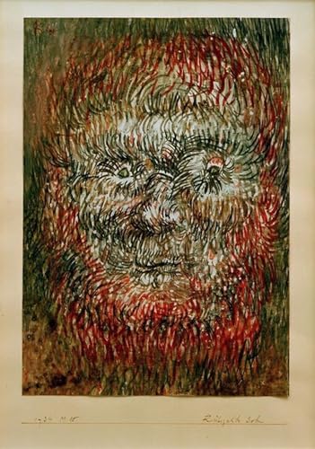 Affiche Paul Klee Rübezahl impression sur toile moderne 60x90cm pour salon