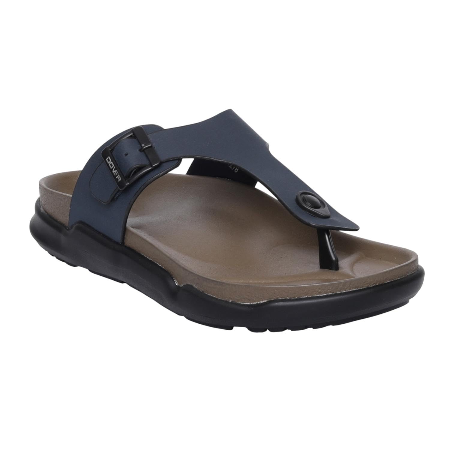 dover Mens Navy Blue Modern Strap Sandal-picture-7