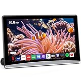 10.8inch Android Portable Car TV Headrest Monitor Tablet for Cars Back seat Support Phone Wireless mirroring Touchscreen with WiFi/Bluetooth/HDMI/USB/Video Player (CPad-108)