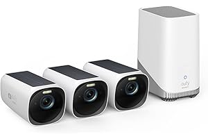 eufyCam 3 Security Camera System with 3 Cameras