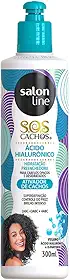 Salon Line, Ativador de Cachos, SOS Cachos, Ácido Hialurônico - Cabelos Ondulados, Cacheados e Crespos, 300 ml
