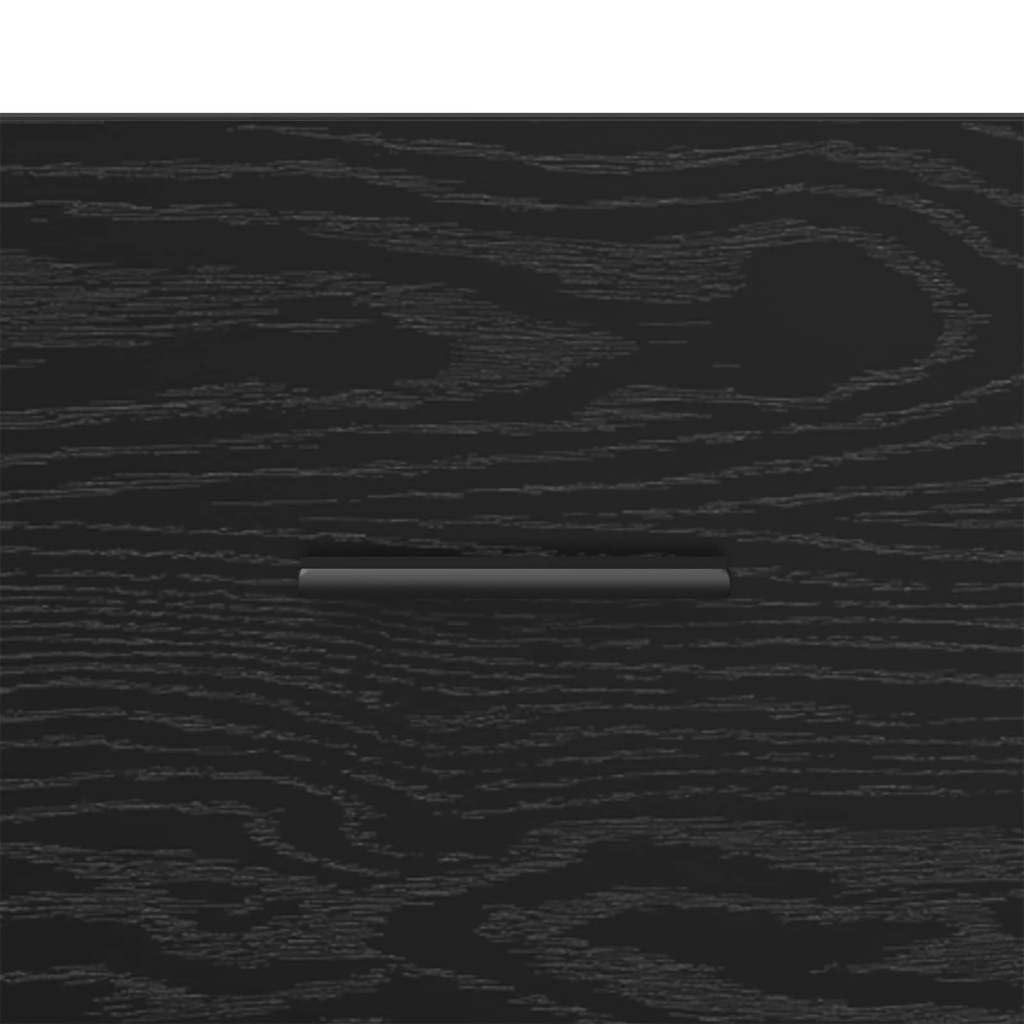 Générique Buffet avec tiroir Chêne Noir 40 x 33 x 70 cm Bois d'ingénierie,Meubles,Armoires & Meubles de Rangement,Buffets & bahuts,Noir,20.16 KG,881002