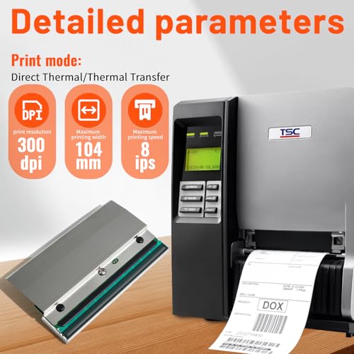 Tête d'impression thermique TSC TTP-346M 300 dpi rechange OEM