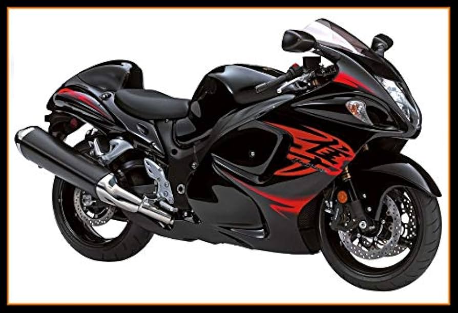Amazon.com: WYNMOTO Gloss Black Red Motorcycle Full Fairings