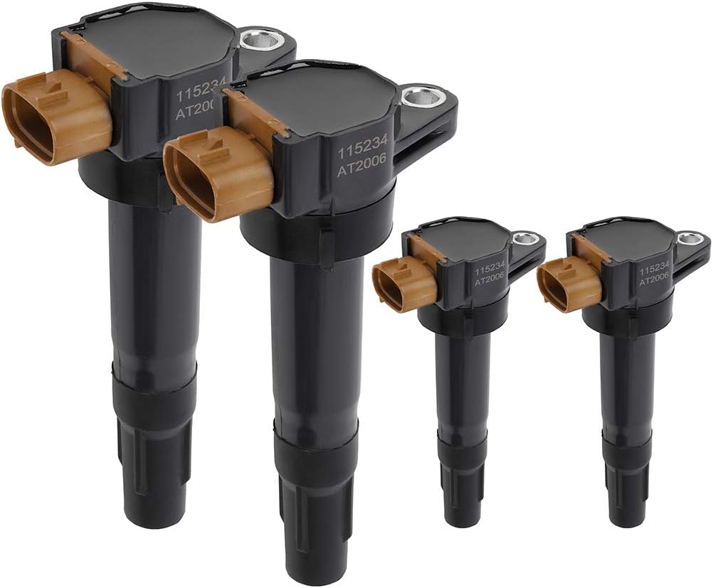 ECCPP 4pcs Ignition Coil UF634 coils packs,for Suzuki Swift 1.6L 2013-2014,for Swift 1.5L 2007-2011,for Swift 1.4L 2012-2014,for Kizashi 2.4L 2010-2013,for Grand Vitara 2.4L 2009-2013