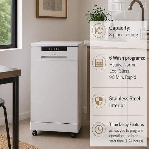 Portable Mini Dishwasher Countertop