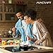 AVACRAFT 18/10 12 Inch Stainless Steel Frying Pan with Lid, Side Spouts, Induction Pan, Versatile Stainless Steel Skillet, Fry Pan in our Pots and Pans (12 inch)