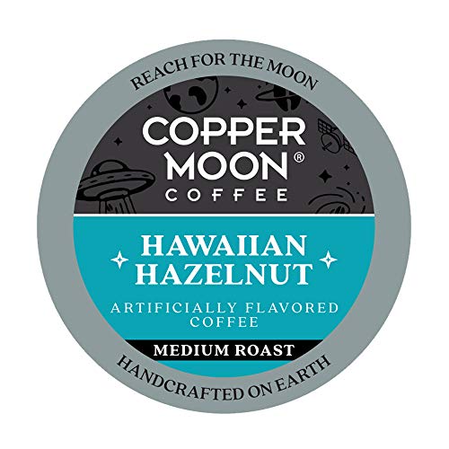 Copper Moon Hawaiian Hazelnut, Medium Roast Coffee Pods Compatible with Keurig K-Cup Brewers, 20 Ct. - //coolthings.us