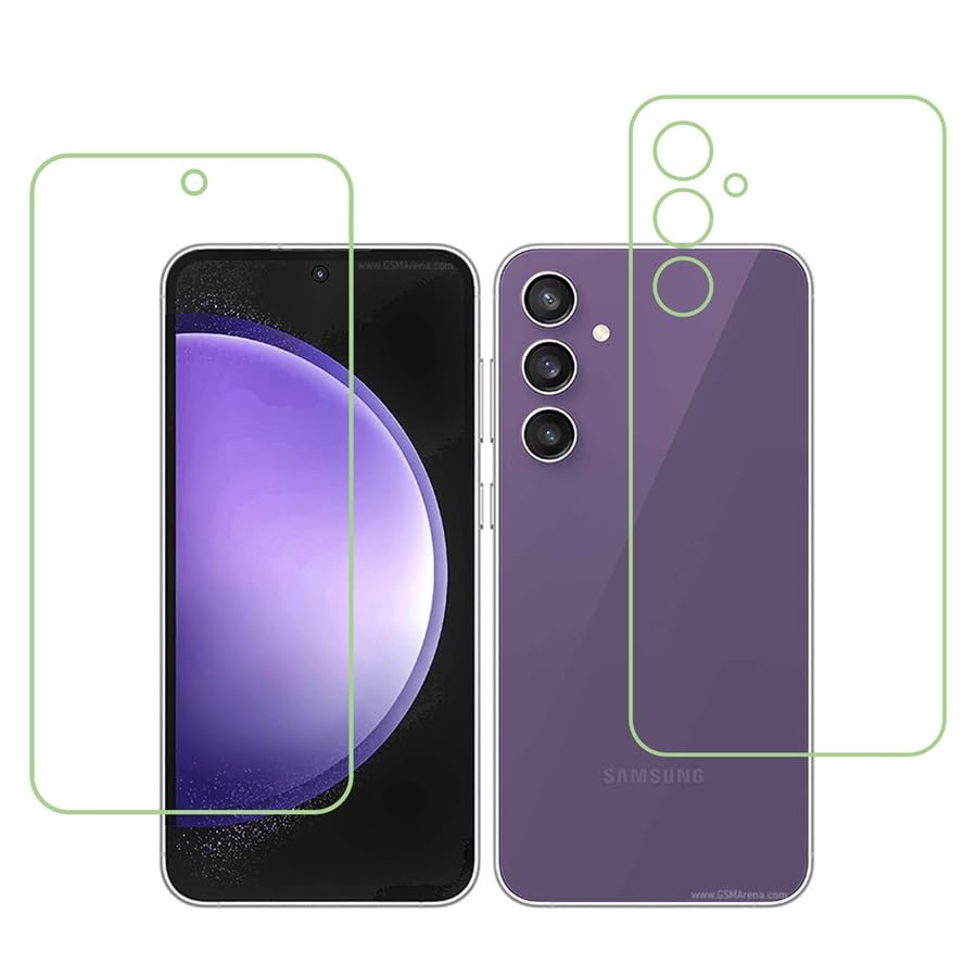 DVTECH® (Front and Back Samsung Galaxy S23 FE Compatible Screen Protector 9H Best Fit Premium(Flexible Screen Protector) (B0CTXD5Q49) Amazon Price History, Amazon Price Tracker