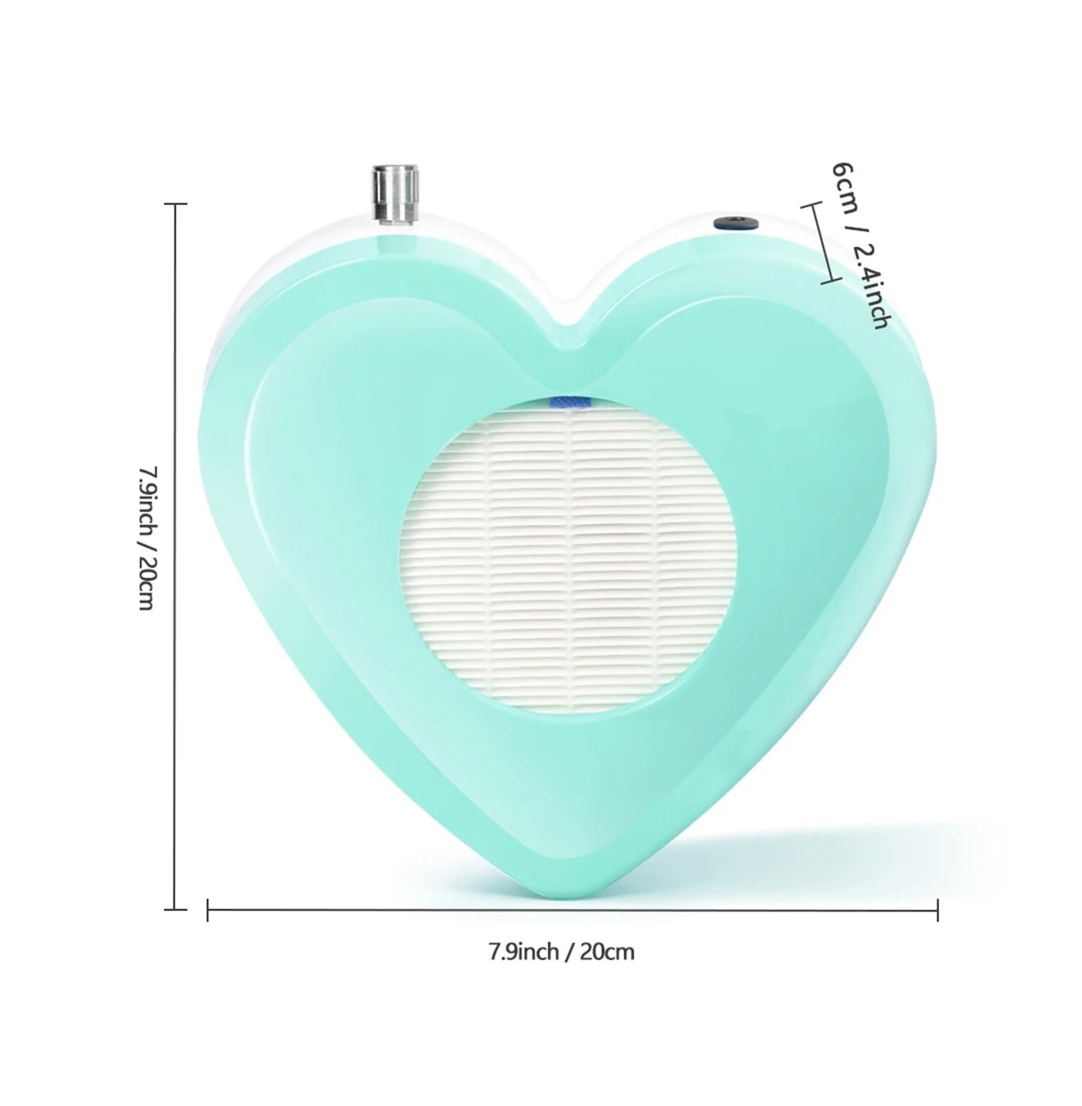 Nail Dust Collector, Aspirapolvere professionale for unghie da 80 W con aspiratore for attrezzature for salone di manicure