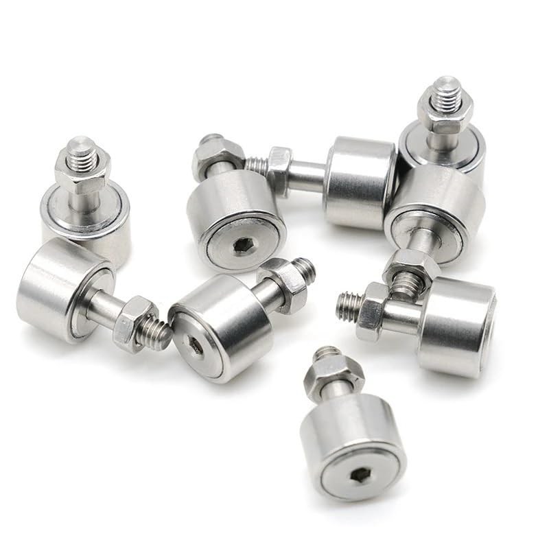 10Pcs CFS4V KR8 Cam Follower Bearing M4x8x15mm Roller Track Runner Bearings Engine Parts