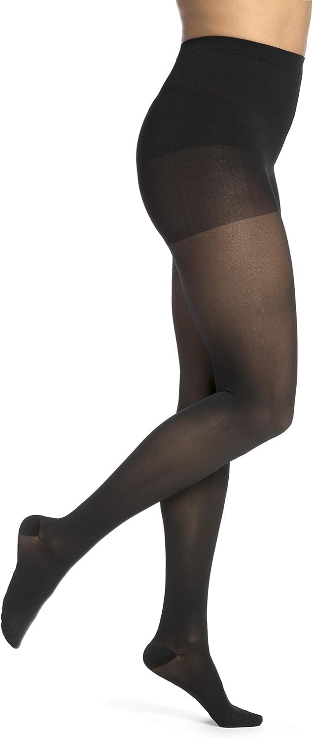 SIGVARIS Women’s Style Medium Sheer 750 Closed Toe Pantyhose 20-30mmHg - (Various Colors and Sizes)