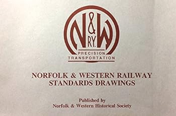 Spiral-bound Norfolk & Western Railway standards drawings Book