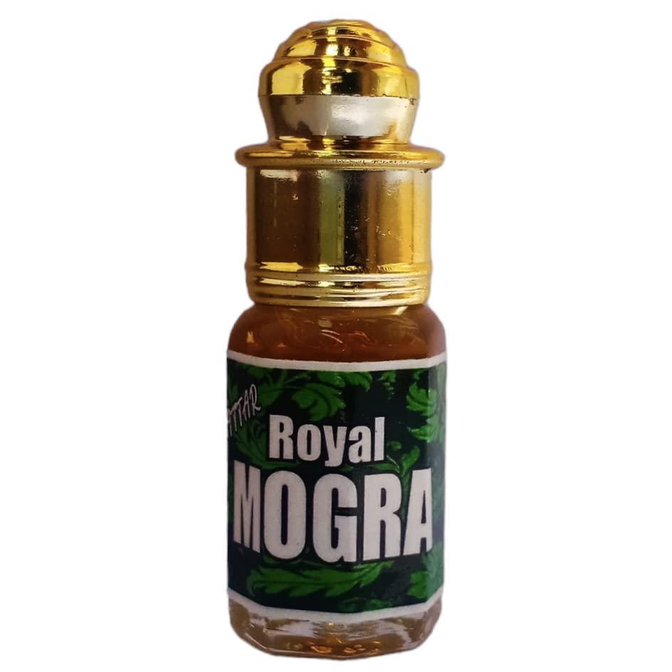 Maa Fragrances Royal Mogra 3 ML Long Lasting Attar Real & Natural Attar 100% Alcohol Free Attar For Man and Woman Unisex Pack