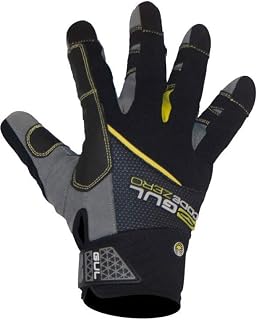 Gul CZ Summer Full Finger Glove Black - Easy Stretch - Unisex