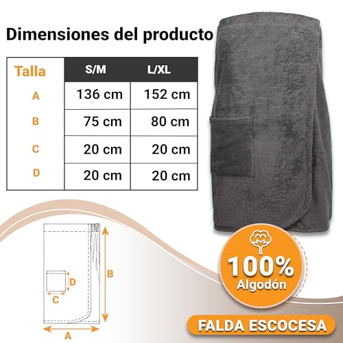 Miniatura 5 de Zollner Toalla Sauna Para Mujer, Marrón, Algodón, S-M, Otras Tallas Y Colores