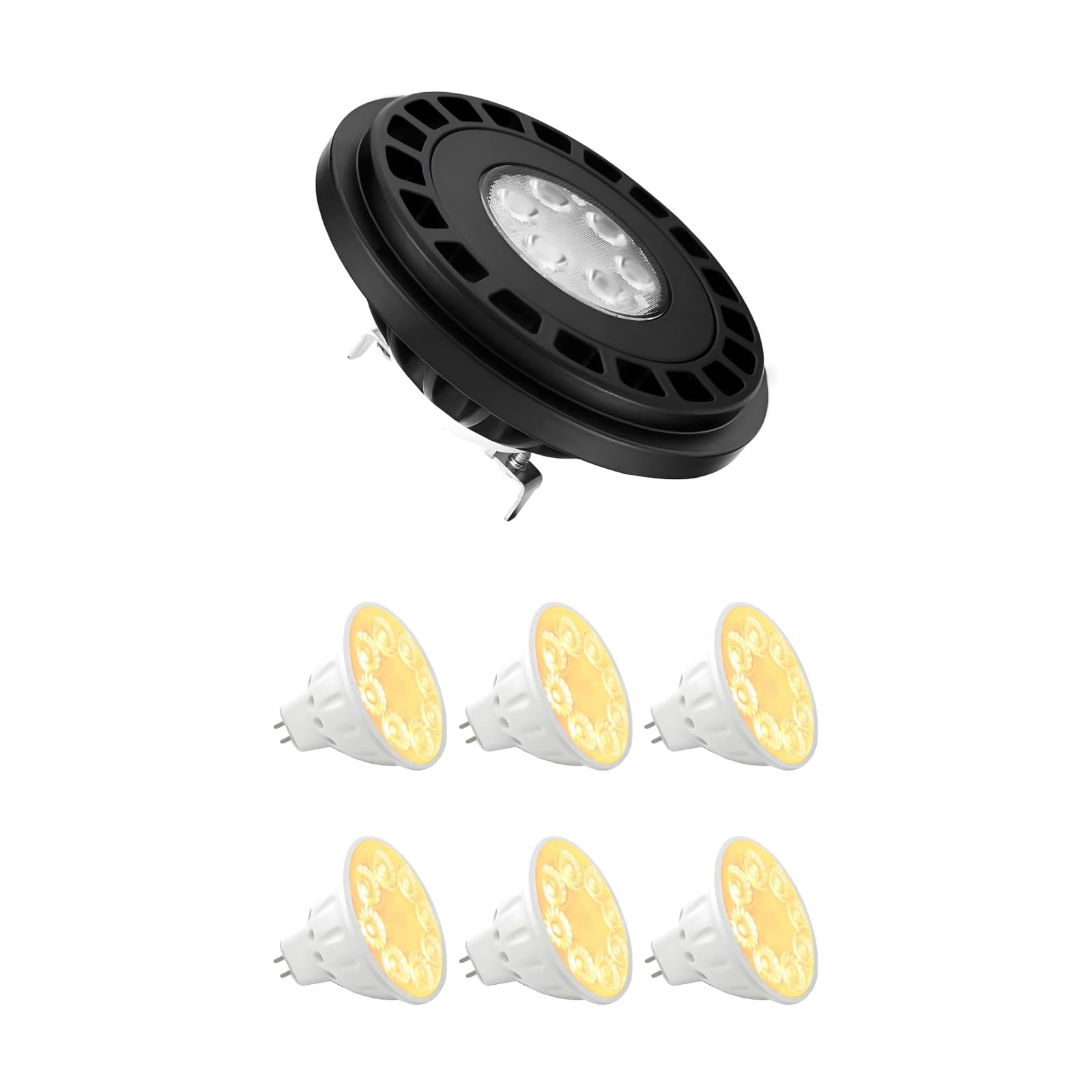 Makergroup PAR36 Landscape LED Light Bulb Daylight White and MR16 LED Bulbs