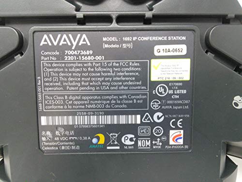 Avaya 1692 IP Conference Phone miniatura 3