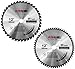 Price comparison product image 2 x Saxton TCT Circular Wood Saw Blade 300mm x 30mm 40 & 60T for Bosch, Makita etc Fits 305mm Saws
