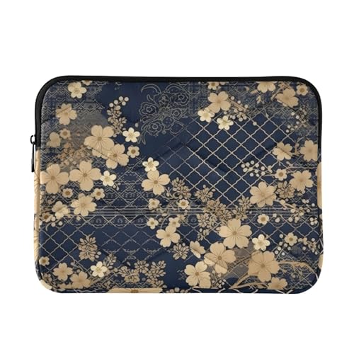 Funda para portátil 13-14 pulgadas con diseño floral impermeable
