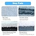 4 Pack Microfiber Flat Mop Head Refills for O-Cedar EasyWring & RinseClean Systems, Easy to Clean Corners, Ceilings, Walls