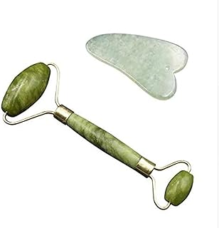 أدوات تدليك مكشطة جواشا للوجه من حجر اليشم